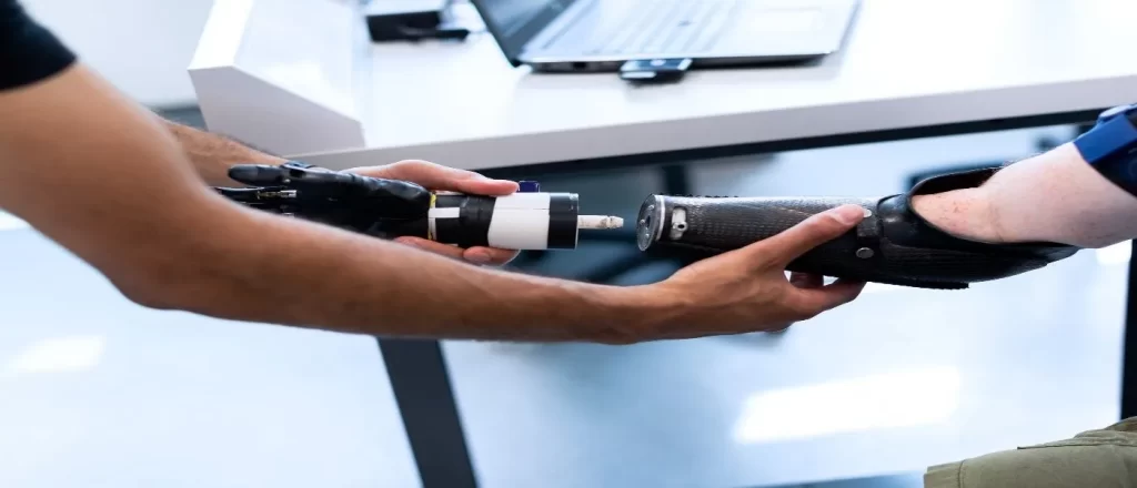Prótesis robótica moderna