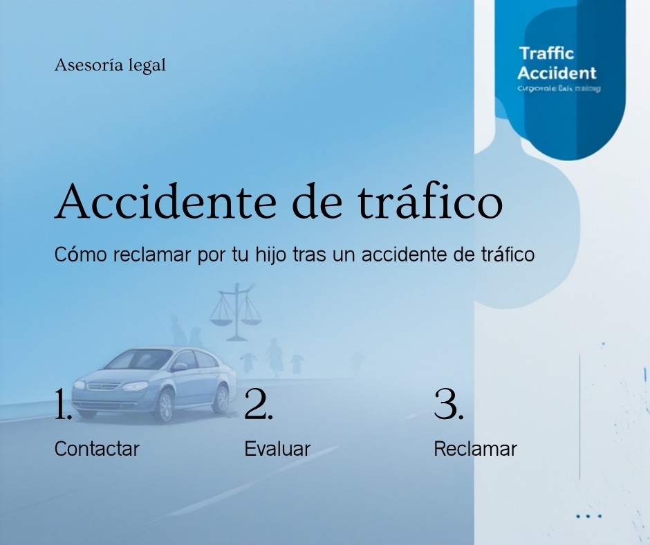 indemnización accidente menor - Santamaría Baeza Abogados Alicante