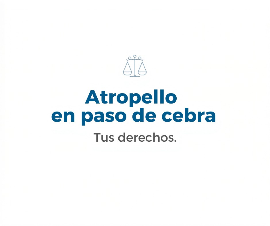 atropello paso de cebra indemnización - Santamaría Baeza Abogados Alicante