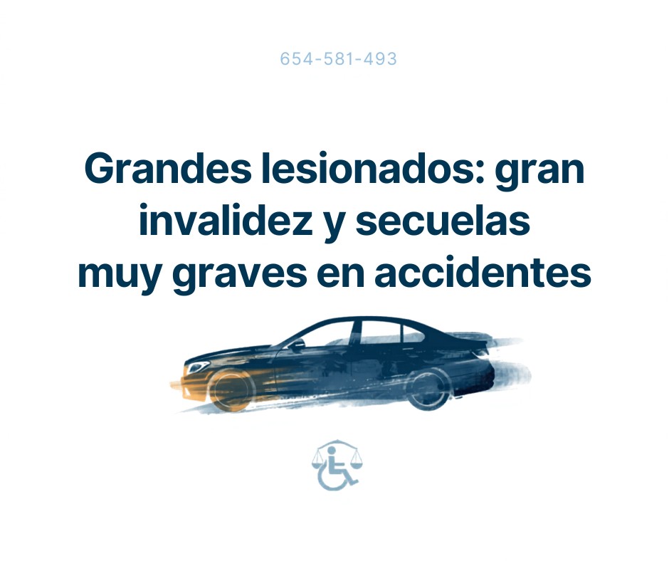 indemnización gran invalidez accidente - Santamaría Baeza Abogados Alicante