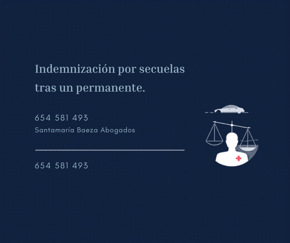 indemnización secuelas accidente tráfico - Santamaría Baeza Abogados Alicante