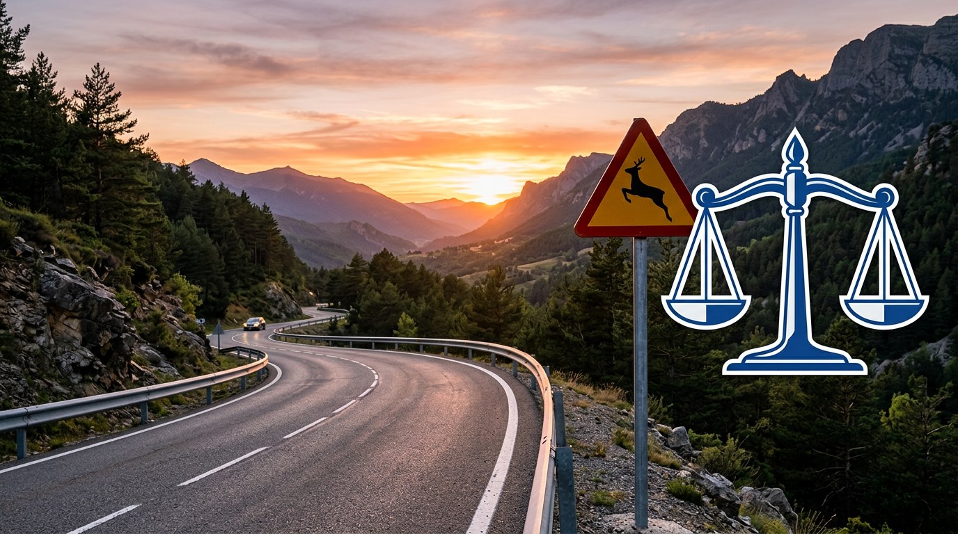 colision animal carretera indemnizacion - Santamaría Baeza Abogados Alicante